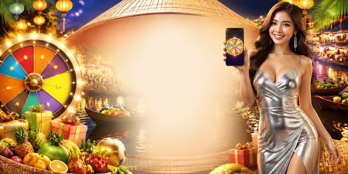 Phụ nữ đội nón lá chơi roulette trên vùng sông nước Mekong Việt Nam